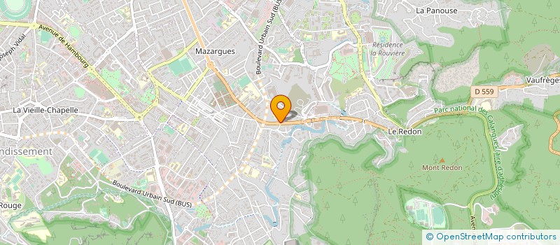 localisation de l'entreprise AU JARDIN DE VALMANTE à MARSEILLE