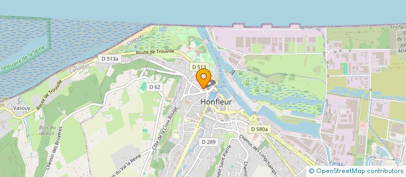 localisation de l'entreprise AU JARDIN DES CURIOSITHES à HONFLEUR