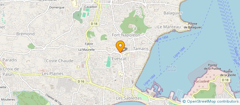 localisation de l'entreprise AU JARDIN DES MOTS à LA SEYNE-SUR-MER