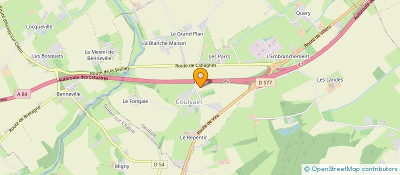 localisation de l'entreprise AU JARDIN DU PRE-BOCAGE  SEULLINE