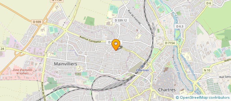 localisation de l'entreprise AU JARDIN FLEURI à AMILLY