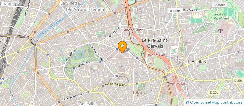 localisation de l'entreprise AU JOUR LE JOUR  PARIS