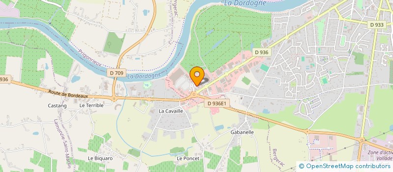 localisation de l'entreprise AU JOYEUX LUTIN à BERGERAC