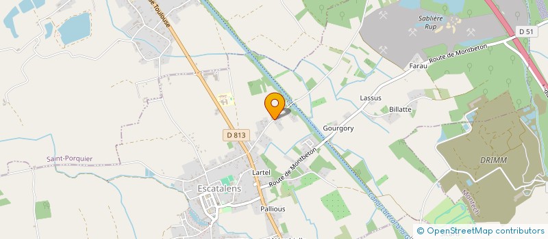 localisation de l'entreprise AU-JU  SAINT-ANTONIN-NOBLE-VAL