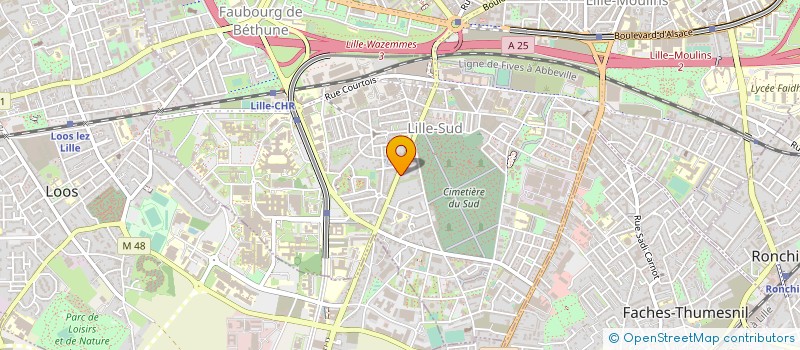 localisation de l'entreprise AU JUSTE PRIX à LILLE