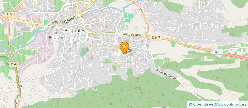 localisation de l'entreprise AU KAMPOT  BRIGNOLES