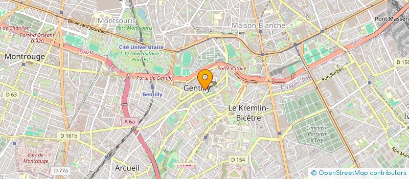localisation de l'entreprise AU LAC DE GARDE à GENTILLY