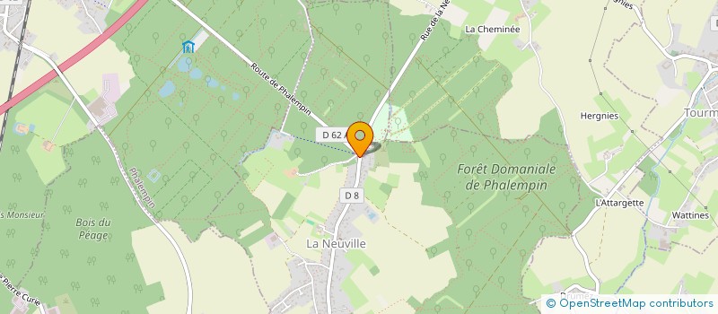 localisation de l'entreprise AU LEU PINDU  LA NEUVILLE