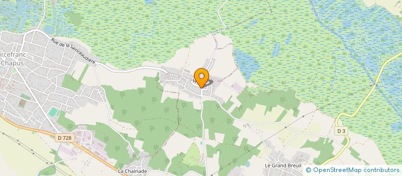 localisation de l'entreprise AU LILAS DES INDES  MARENNES-HIERS-BROUAGE