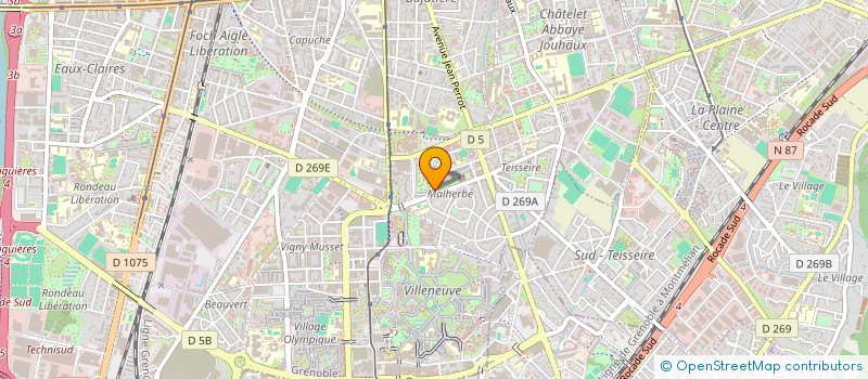 localisation de l'entreprise AU LOCAL  GRENOBLE