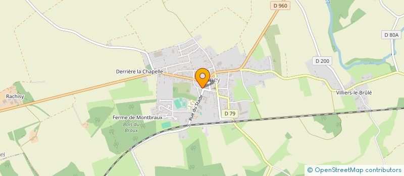 localisation de l'entreprise AU LOUP BLANC  BOUY-LUXEMBOURG