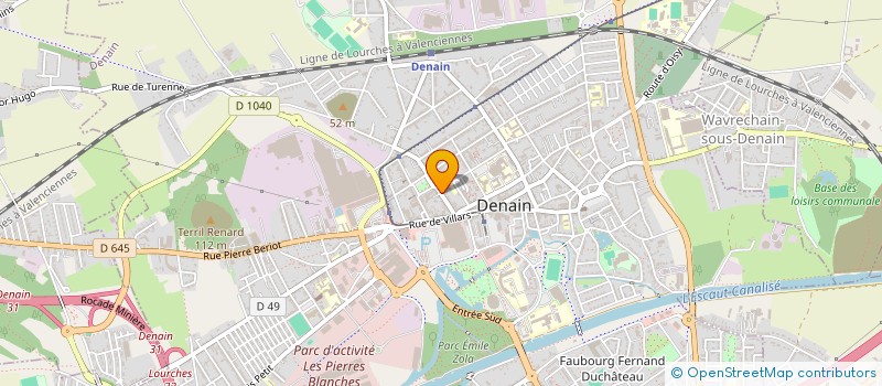 localisation de l'entreprise AU LOUVRE DE DENAIN à DENAIN