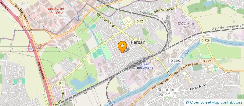 localisation de l'entreprise AU MALLSHOP  PERSAN