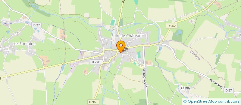 localisation de l'entreprise AU MANCHE A LIGNE à SOLRE-LE-CHATEAU