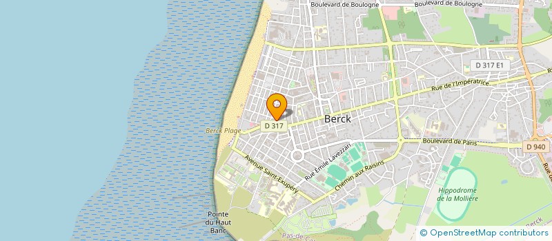 localisation de l'entreprise AU MANHATTAN à BERCK