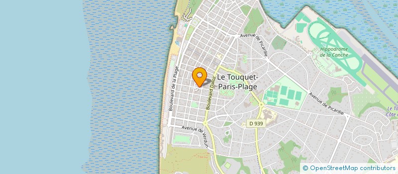 localisation de l'entreprise AU MARCHE à LE TOUQUET-PARIS-PLAGE