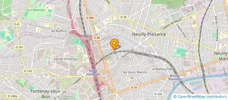 localisation de l'entreprise AU MARCHE DE NOS FERMES à FONTENAY-SOUS-BOIS