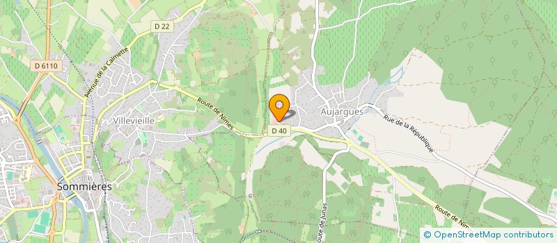 localisation de l'entreprise AU MARCHE DE ZOE à AUJARGUES