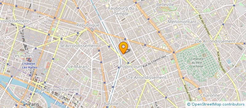 localisation de l'entreprise AU MARCHE DES ARTISANS  PARIS