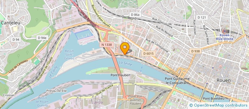localisation de l'entreprise AU MARCHE DES DOCKS à ROUEN