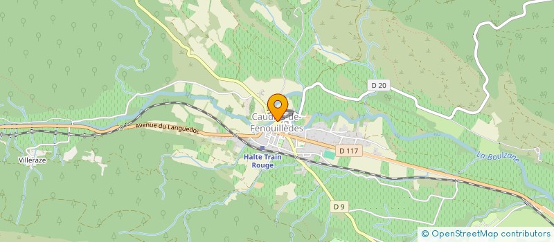 localisation de l'entreprise AU MARCHE DES QUATRE SAISONS à CAUDIES-DE-FENOUILLEDES