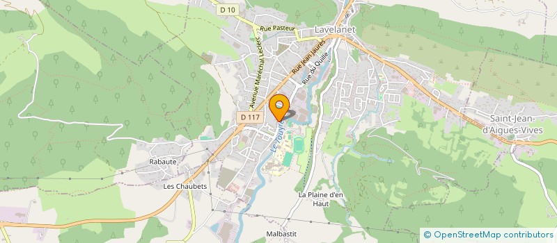 localisation de l'entreprise AU MAS DES AMIS à LAVELANET