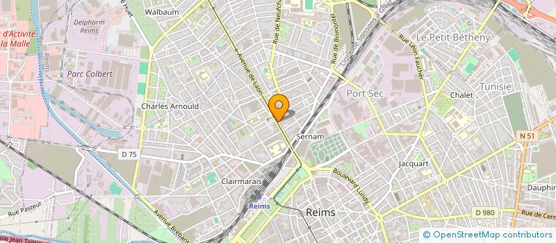 localisation de l'entreprise AU MAS GOURMAND à REIMS