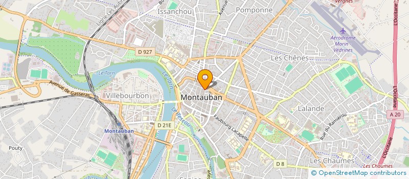 localisation de l'entreprise AU MAS PROVENCAL  MONTAUBAN