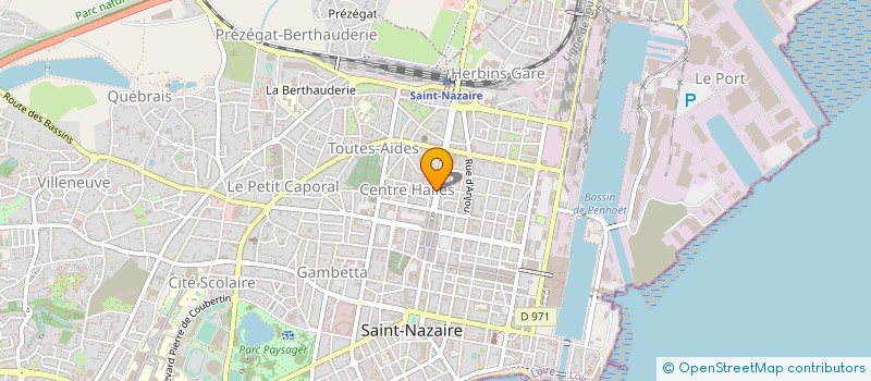 localisation de l'entreprise AU MASCULIN à SAINT-NAZAIRE