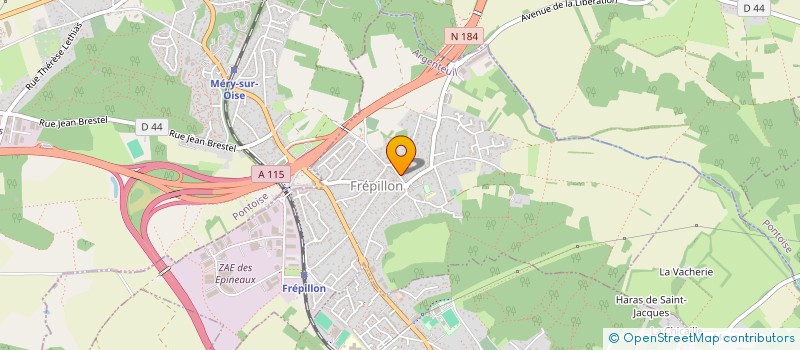 localisation de l'entreprise AU MIMOSA FLEURI à FREPILLON