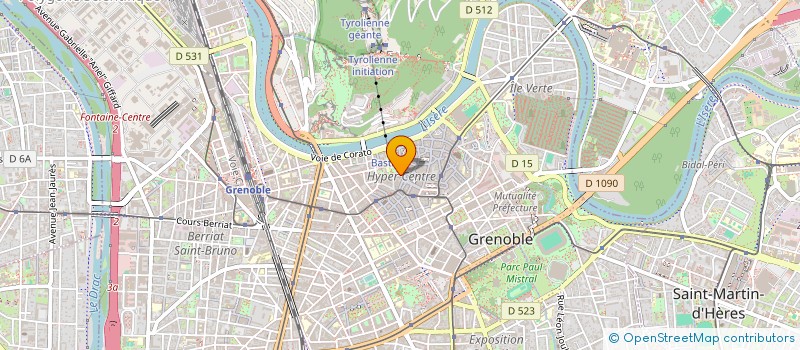localisation de l'entreprise AU MINOU à GRENOBLE