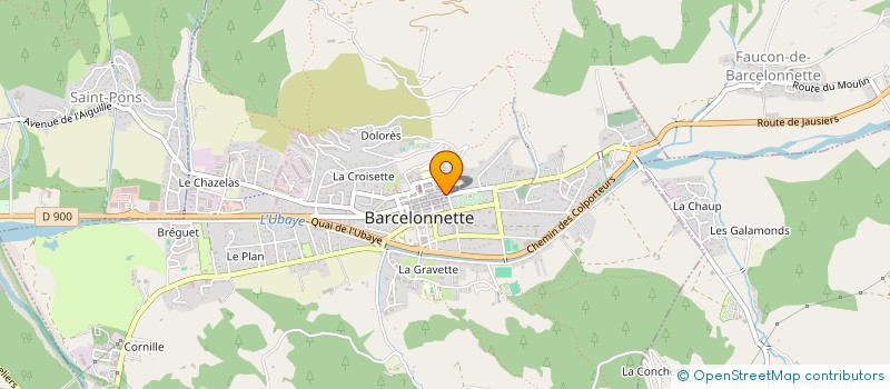 localisation de l'entreprise AU MOINS TROIS à BARCELONNETTE