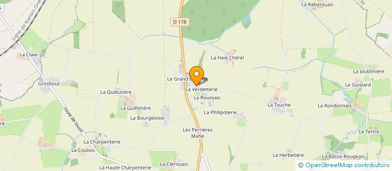 localisation de l'entreprise AU MONDE D'ISABELLE  MOISDON-LA-RIVIERE