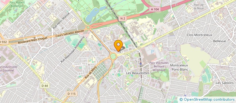 localisation de l'entreprise AU MONDE DES ENFANTS à AULNAY-SOUS-BOIS