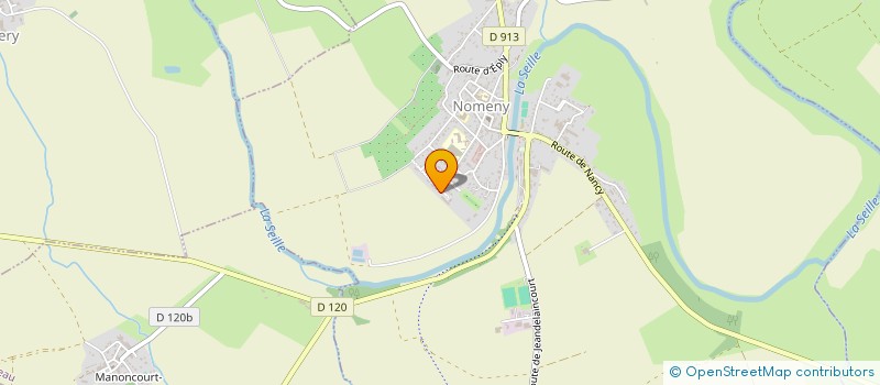 localisation de l'entreprise AU MONDE DES ENFANTS  NOMENY