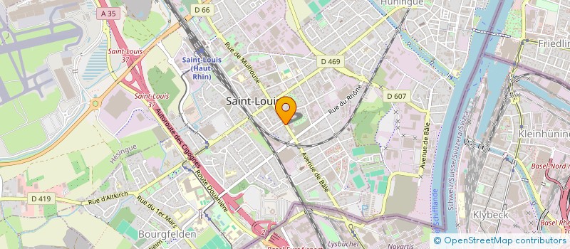 localisation de l'entreprise AU MONDE DU VIN à SAINT-LOUIS
