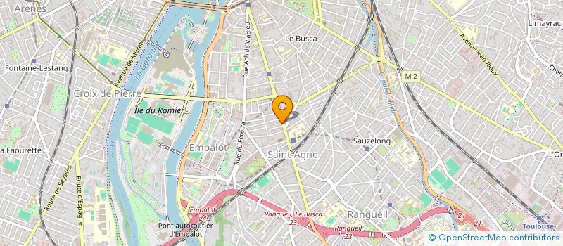 localisation de l'entreprise AU MONDE IMAGINAIRE  TOULOUSE
