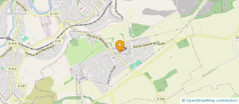 localisation de l'entreprise AU MONTOISIEN  MONTOIS-LA-MONTAGNE