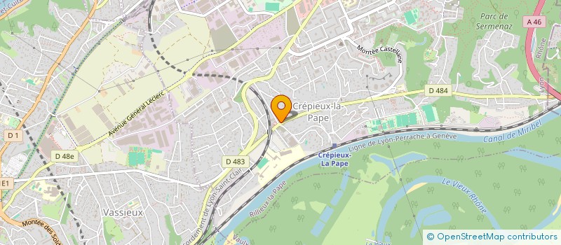 localisation de l'entreprise AU MOULIN DE JEAN  RILLIEUX-LA-PAPE