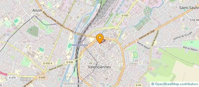 localisation de l'entreprise AU MOULIN DES DELICES à VALENCIENNES