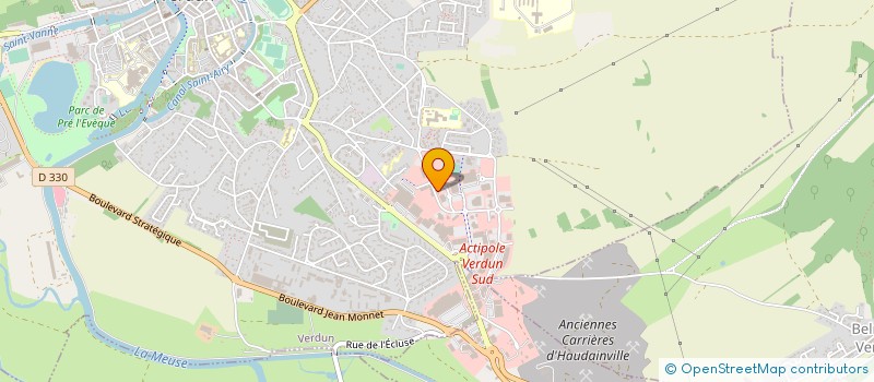 localisation de l'entreprise AU MOULIN DES GOURMANDISES à VERDUN