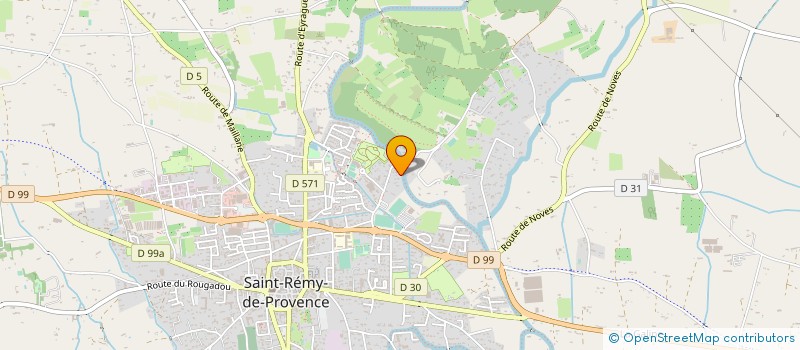localisation de l'entreprise AU MOULIN ENTRE DEUX MAS à SAINT-REMY-DE-PROVENCE