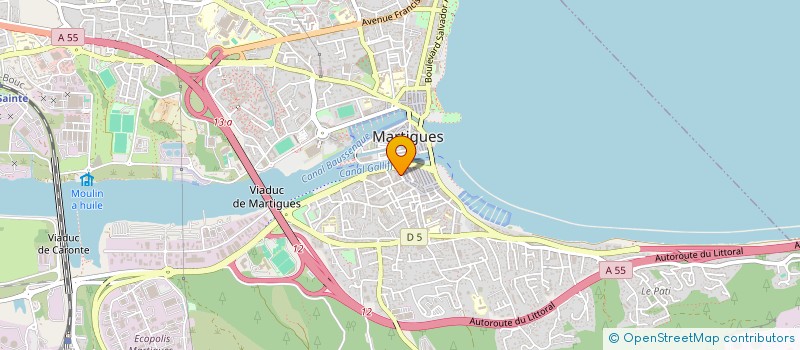 localisation de l'entreprise AU NID FLEURI à MARTIGUES