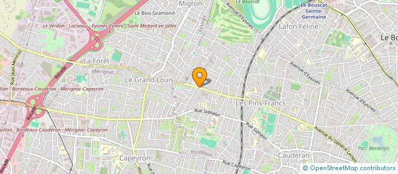 localisation de l'entreprise AU NIVERNAIS à BORDEAUX