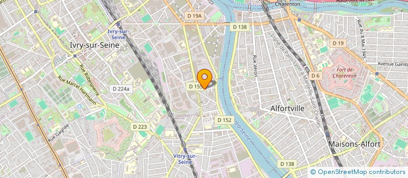 localisation de l'entreprise AU NOBLE DON DU MONDE 94 à VITRY-SUR-SEINE