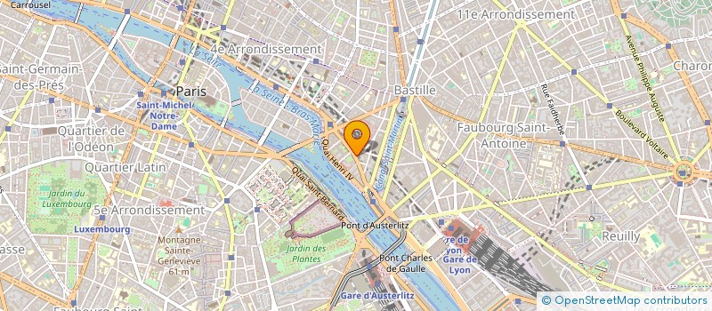 localisation de l'entreprise AU NOM DE L'ABEILLE  PARIS