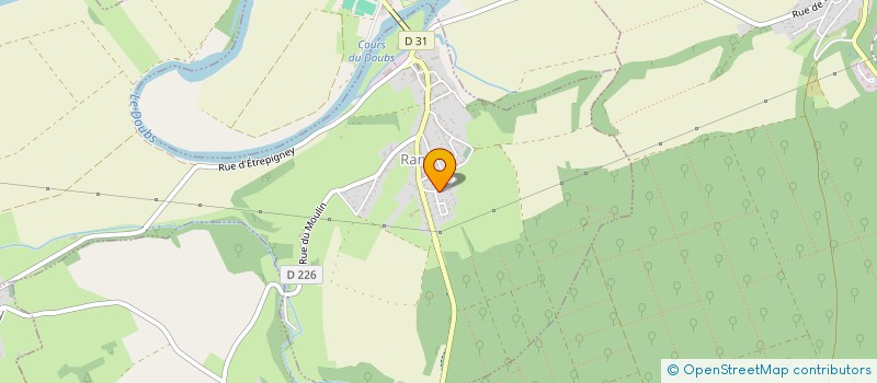 localisation de l'entreprise AU NORD  RANS