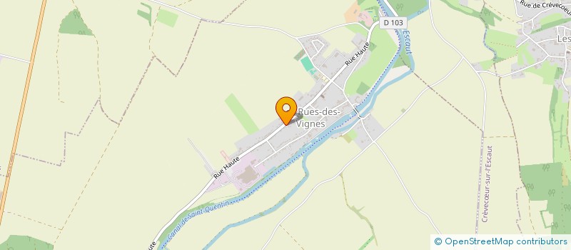 localisation de l'entreprise AU NOUNOUS EN OR à LES RUES-DES-VIGNES