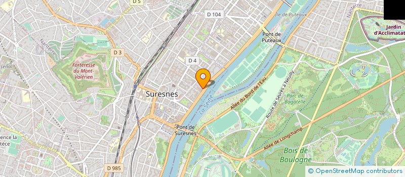 localisation de l'entreprise AU NOUVEAU SURESNES à SURESNES