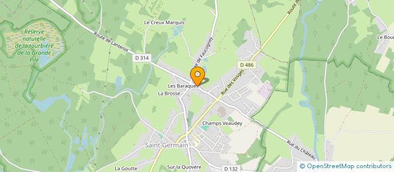 localisation de l'entreprise AU NOYER D'IOUT  LINEXERT